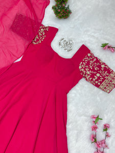 RANI ANARKALI DUPATTA SET