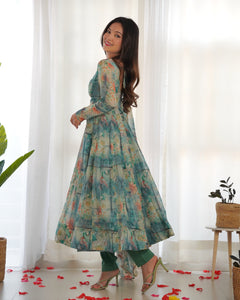 FLORAL SERENITY DREAM ANARKALI DRESS