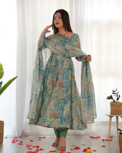 Load image into Gallery viewer, FLORAL SERENITY DREAM ANARKALI DRESS
