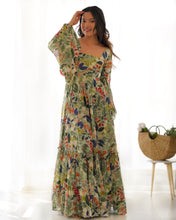 Load image into Gallery viewer, SILVIE FRILLED ANARKALI DRESS
