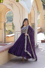 Load image into Gallery viewer, HARPER BLUE DUPATTA SET
