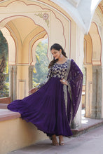 Load image into Gallery viewer, HARPER BLUE DUPATTA SET
