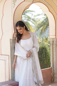 RUCHED ANARKALI SALWAR SUIT