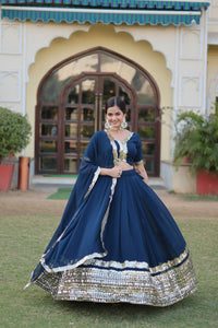 NAVY BLUE LEHENGA SET