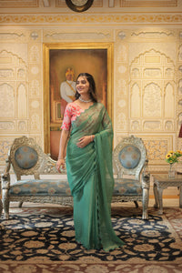 JAIRO VISCOSE JACQUARD SAREE