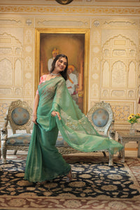 JAIRO VISCOSE JACQUARD SAREE