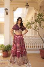 Load image into Gallery viewer, MURPHY RICH RUSSIAN LEHENGA CHOLI SET
