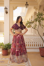 Load image into Gallery viewer, MURPHY RICH RUSSIAN LEHENGA CHOLI SET
